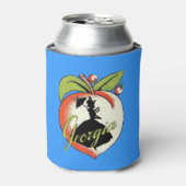  Georgia Peach Silhouette Southern Bell Blikjeskoeler (Blikje Voorkant)