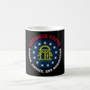 GEORGIA PEACH STATE FLAG KOFFIEMOK