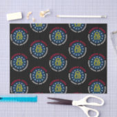 GEORGIA PEACH STATE FLAG TISSUEPAPIER (Craft)