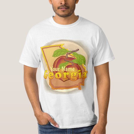 Georgia Peach T-shirt (Voorkant)