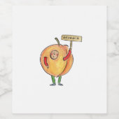 Georgia Peach Wijn Etiket (Enkel label)