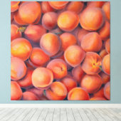 Georgia Peaches - Imprimé en toile (Insitu (Plancher de Bois))