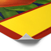 Georgia Peaches Poster (Hoek)