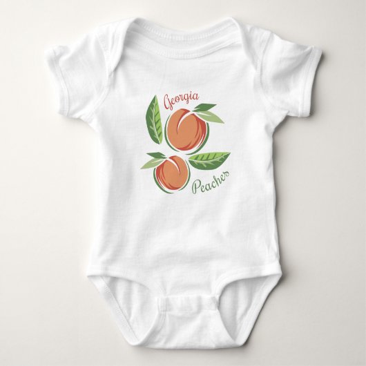 Georgia Peaches Romper (Voorkant)