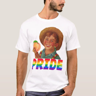 GEORGIA PERZIK BOERDERIJ JONGEN LGBTQIA+ Pride T-S T-shirt