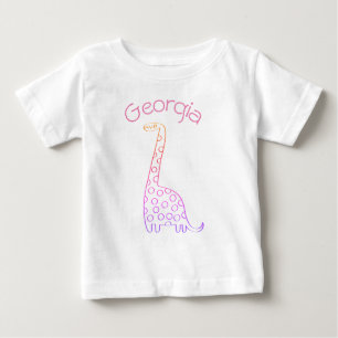 Georgia Pink Dinosaur om zich te personaliseren