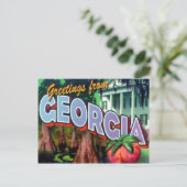 Georgia Postkaart (Staand voorkant)