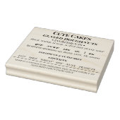 Georgia Product Rubber Stempel (Stempel)