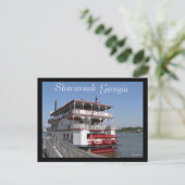 Georgia Queen Briefkaart (Staand voorkant)