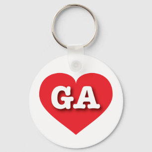Georgia Red Heart - Big Love Sleutelhanger