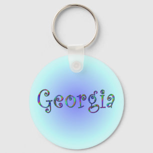 Georgia Regenboog Sleutelhanger