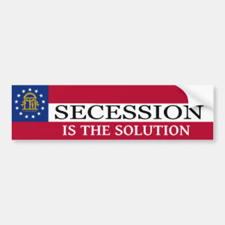 Georgia Secsion Bumpersticker