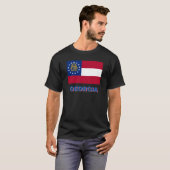 GEORGIA STATE FLAG T-SHIRT (Voorkant volledig)