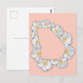 Georgia State Flower - Cherokee Roos Briefkaart (Voorkant / Achterkant)