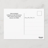 Georgia State Fruit Peaches | Adres wijzigen Briefkaart (Achterkant)