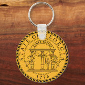 Georgia State Seal Sleutelhanger (Voorkant)