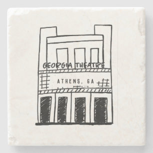 Georgia Theater - Athens Landmark - Onderzetter