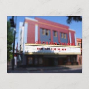 Georgia Theater Briefkaart