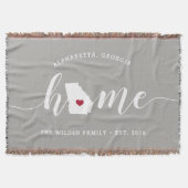 Georgia Thuisstaat Persoonlijk Deken (Voorkant)