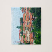 Georgia Town Landschap Legpuzzel (Verticaal)
