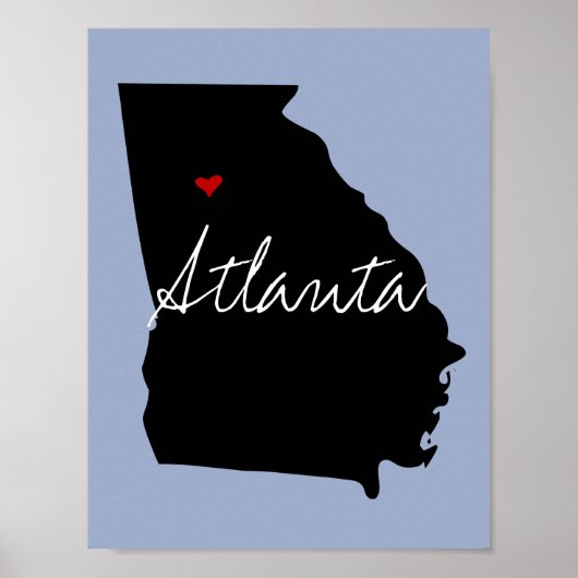 Georgia Town Poster (Voorkant)