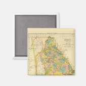 Georgia US Magneet (Voorkant / Achterkant)