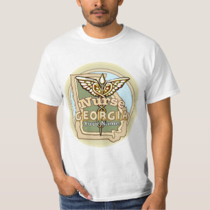 Georgia Verpleegster Caduceus T-Shirt