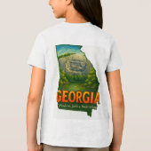 Georgia | Vibrant State Pride T-Shirt (Achterkant)