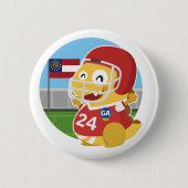 Georgia VIPKID Button (Voorkant)