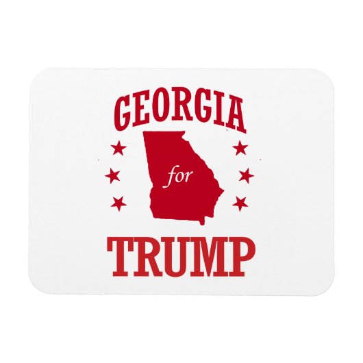 GEORGIA VOOR DONALD TRUMP MAGNEET (Horizontaal)