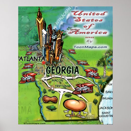 Georgia VS Poster (Voorkant)