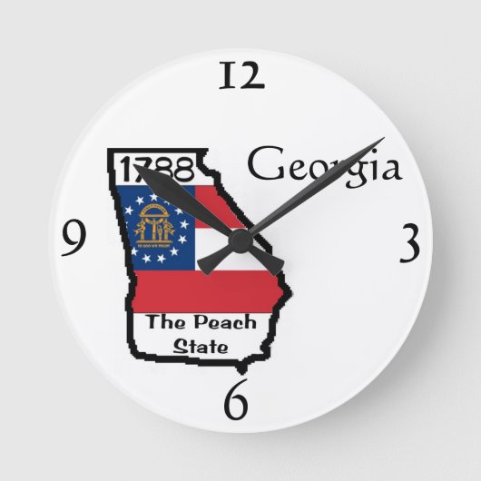 Georgia Wall klok (Voorkant)