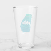 Georgia Wave Vist Glas (Achterkant)