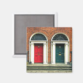 Georgian Doors Magnet Magneet (Voorkant / Achterkant)