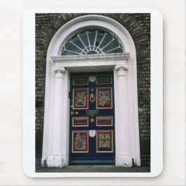 Georgian Dublin door Merrion Sq. Dublin Ierland Muismat