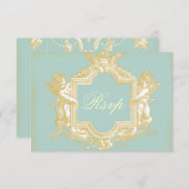 Georgiana (Marie Antoinette Blue) RSVP (Devant / Derrière)