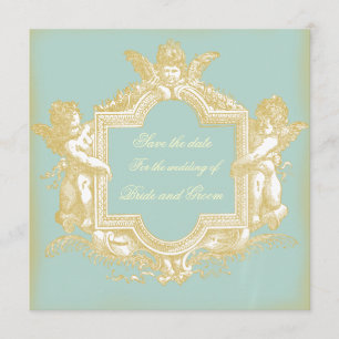 Georgiana (Marie Antoinette Blue) Save the Date