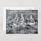 Georgia's Stone Mountain Monument Briefkaart (Voorkant / Achterkant)