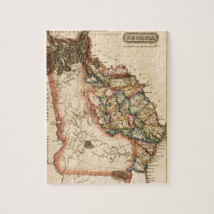 Georgië 1817 legpuzzel