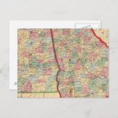 Géorgie, Alabama Carte par Mitchell (Devant / Derrière)