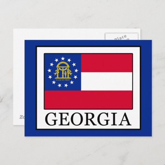 Georgië Briefkaart (Voorkant / Achterkant)