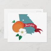 Georgië Briefkaart (Voorkant / Achterkant)