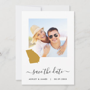 Géorgie Carte Mariage photo Enregistrer la carte d