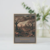 Géorgie | Carte postale Art gothique (Debout devant)