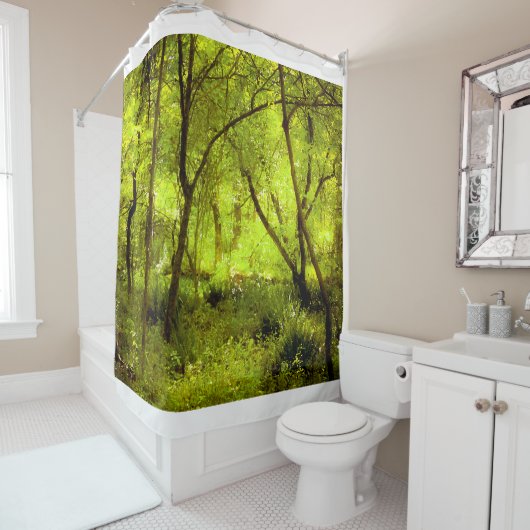 GÉORGIE DANS MON ESPRIT Rideau DE Douche (En situation)