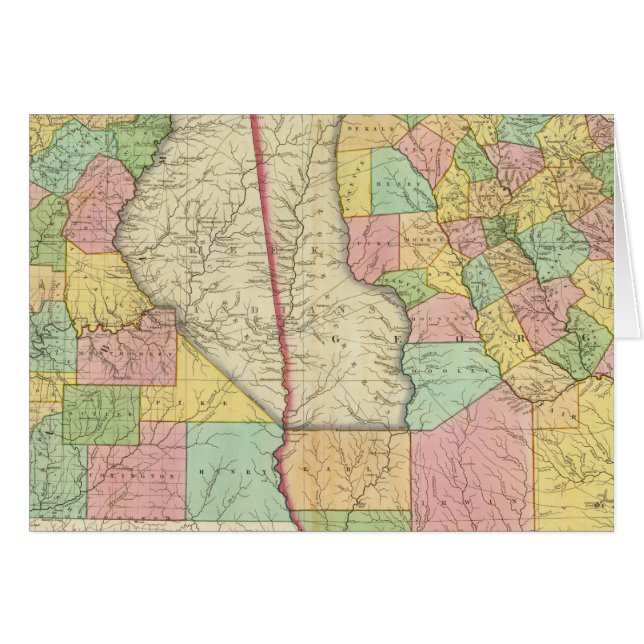 Georgië en Alabama 3 (Voorkant Horizontaal)