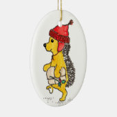 Georgie Hedegel Keramisch Ornament (Rechts)