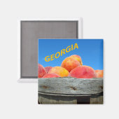 Géorgie Peaches Magnet (Recto/Verso)