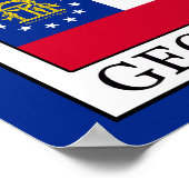 Georgië Poster (Hoek)