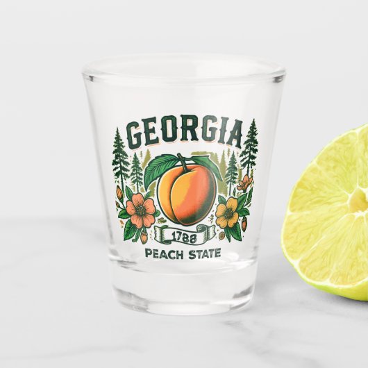 Georgië Shot Glas (Voorkant)